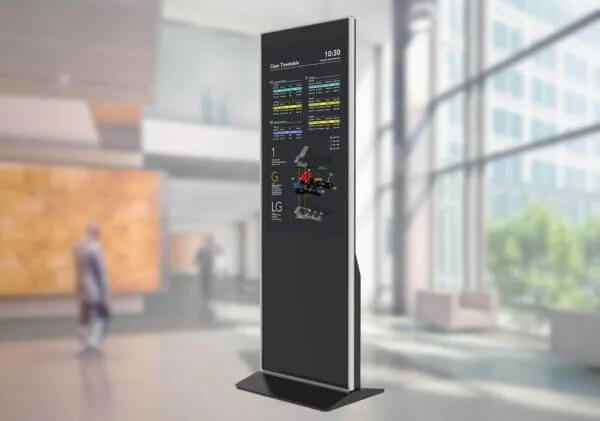 Wayfinding digital signage