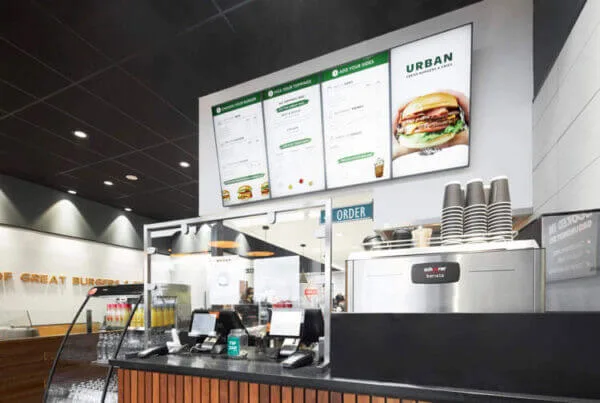 Digital menu board