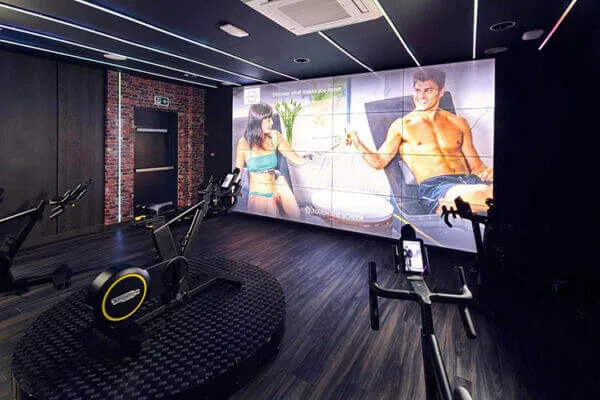 Leisure digital signage